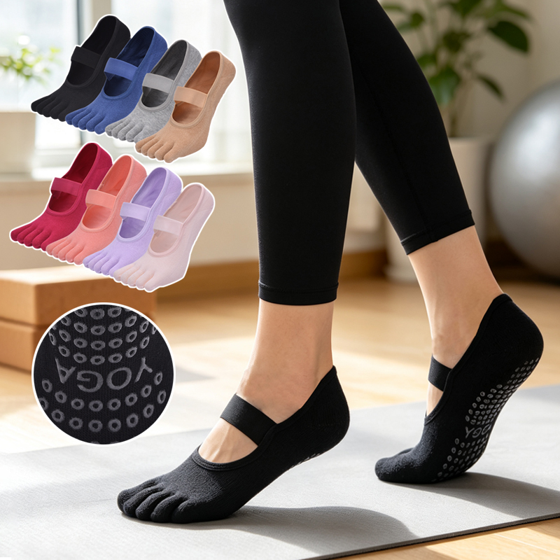 Dames Vingertop Antislip Pilat - Medias Para Pilates Y Yoga recensie en prijs